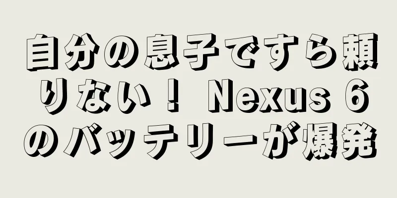 自分の息子ですら頼りない！ Nexus 6のバッテリーが爆発