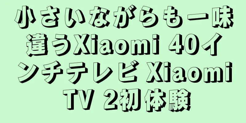 小さいながらも一味違うXiaomi 40インチテレビ Xiaomi TV 2初体験