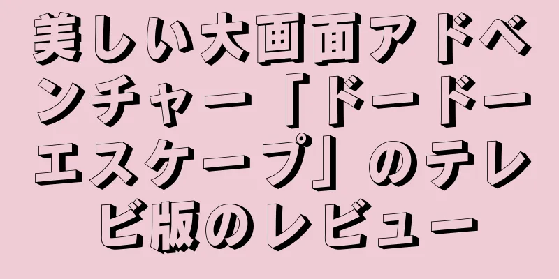 美しい大画面アドベンチャー「ドードーエスケープ」のテレビ版のレビュー
