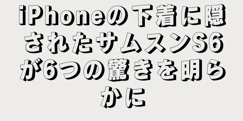 iPhoneの下着に隠されたサムスンS6が6つの驚きを明らかに