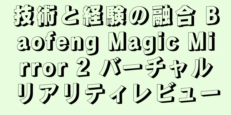 技術と経験の融合 Baofeng Magic Mirror 2 バーチャルリアリティレビュー