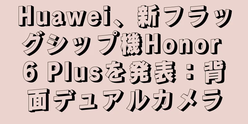 Huawei、新フラッグシップ機Honor 6 Plusを発表：背面デュアルカメラ