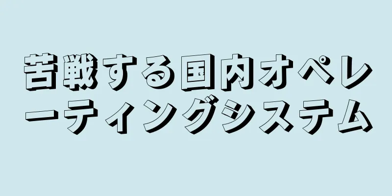 苦戦する国内オペレーティングシステム