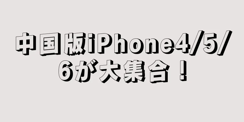 中国版iPhone4/5/6が大集合！