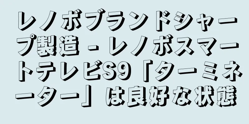 レノボブランドシャープ製造 - レノボスマートテレビS9「ターミネーター」は良好な状態