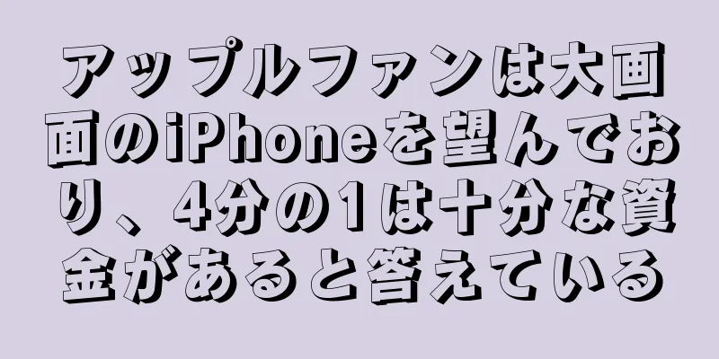 アップルファンは大画面のiPhoneを望んでおり、4分の1は十分な資金があると答えている