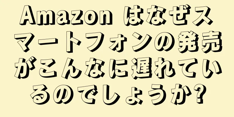 Amazon はなぜスマートフォンの発売がこんなに遅れているのでしょうか?