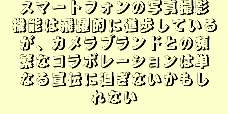 スマートフォンの写真撮影機能は飛躍的に進歩しているが、カメラブランドとの頻繁なコラボレーションは単なる宣伝に過ぎないかもしれない