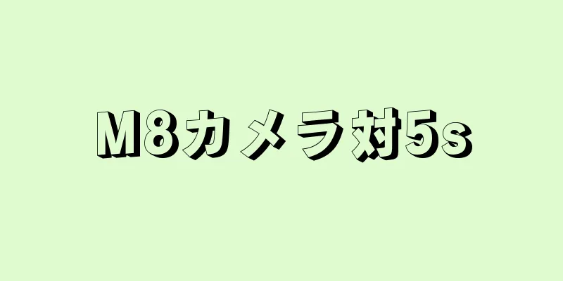 M8カメラ対5s
