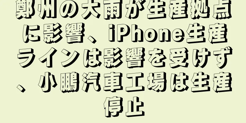鄭州の大雨が生産拠点に影響、iPhone生産ラインは影響を受けず、小鵬汽車工場は生産停止