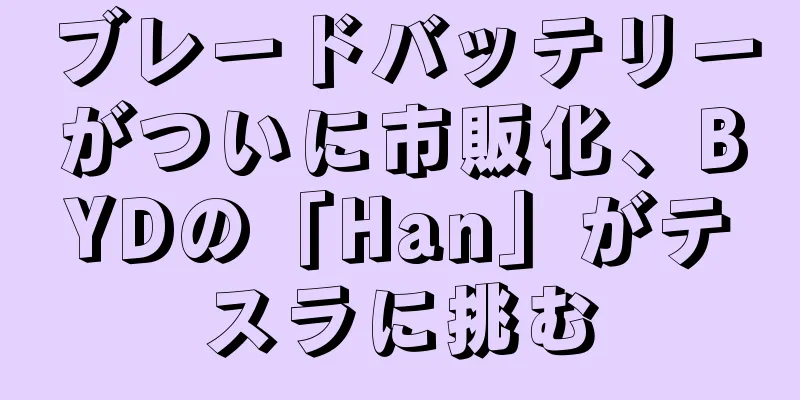 ブレードバッテリーがついに市販化、BYDの「Han」がテスラに挑む