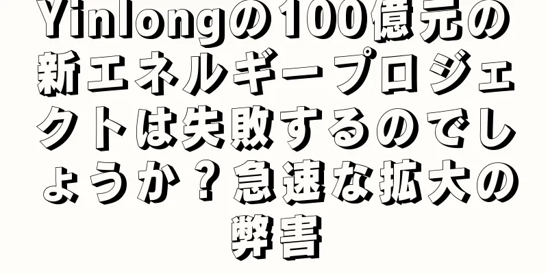 Yinlongの100億元の新エネルギープロジェクトは失敗するのでしょうか？急速な拡大の弊害