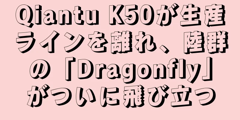 Qiantu K50が生産ラインを離れ、陸群の「Dragonfly」がついに飛び立つ