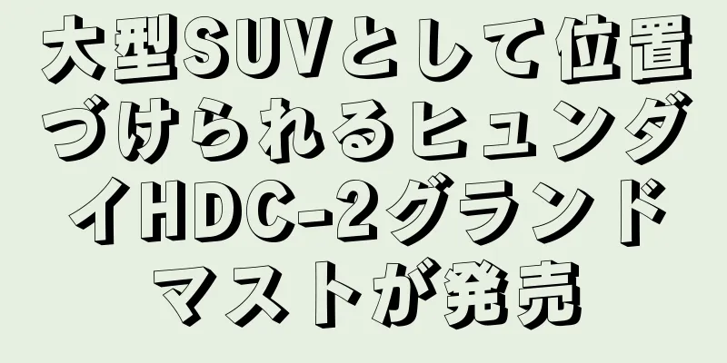 大型SUVとして位置づけられるヒュンダイHDC-2グランドマストが発売