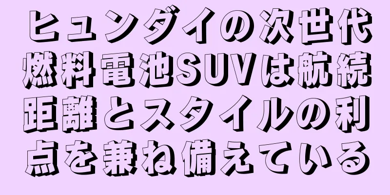 ヒュンダイの次世代燃料電池SUVは航続距離とスタイルの利点を兼ね備えている