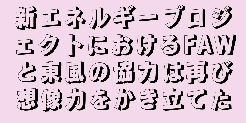 新エネルギープロジェクトにおけるFAWと東風の協力は再び想像力をかき立てた