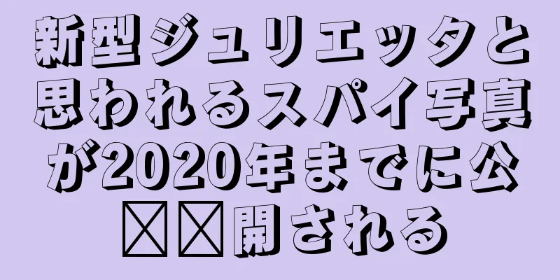 新型ジュリエッタと思われるスパイ写真が2020年までに公​​開される
