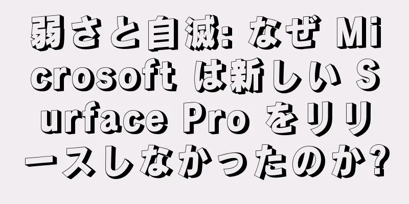 弱さと自滅: なぜ Microsoft は新しい Surface Pro をリリースしなかったのか?