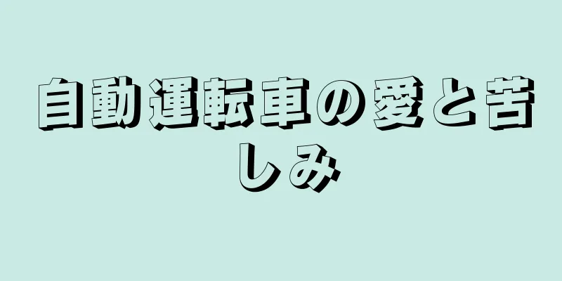 自動運転車の愛と苦しみ