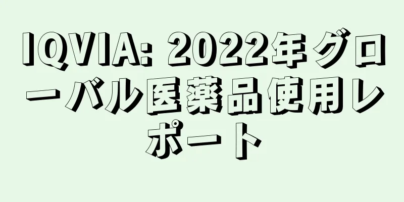 IQVIA: 2022年グローバル医薬品使用レポート