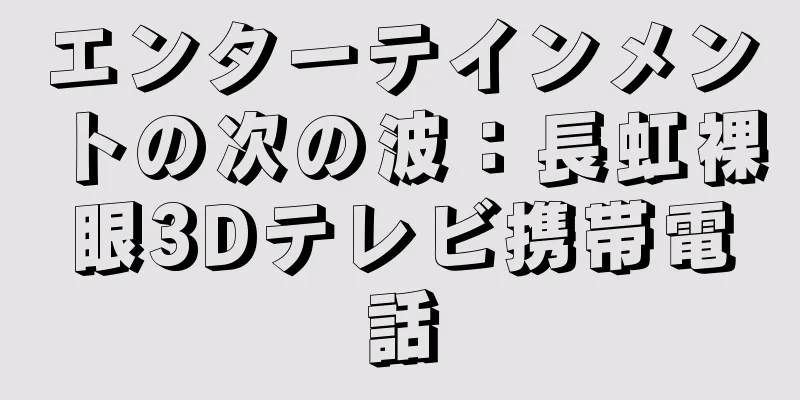 エンターテインメントの次の波：長虹裸眼3Dテレビ携帯電話