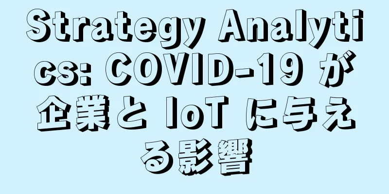 Strategy Analytics: COVID-19 が企業と IoT に与える影響