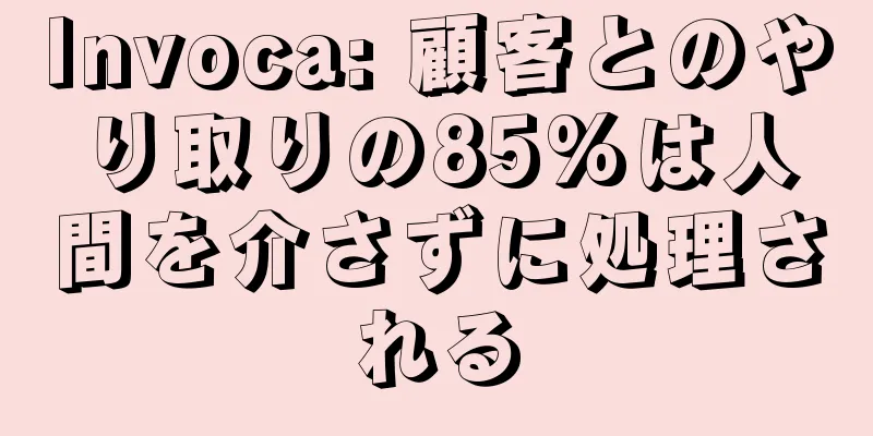 Invoca: 顧客とのやり取りの85%は人間を介さずに処理される