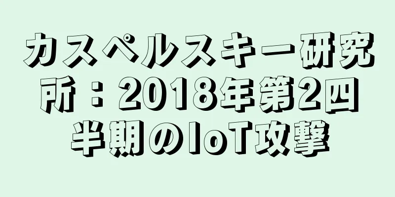 カスペルスキー研究所：2018年第2四半期のIoT攻撃