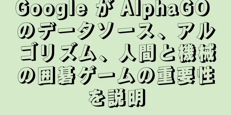 Google が AlphaGO のデータソース、アルゴリズム、人間と機械の囲碁ゲームの重要性を説明