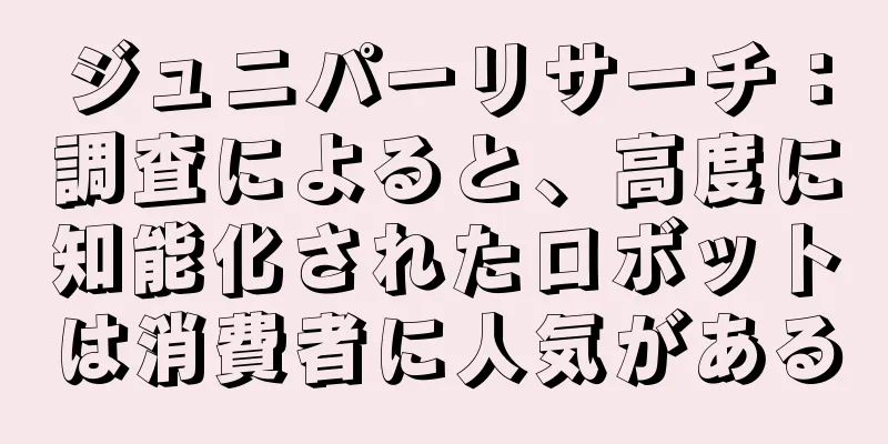 ジュニパーリサーチ：調査によると、高度に知能化されたロボットは消費者に人気がある