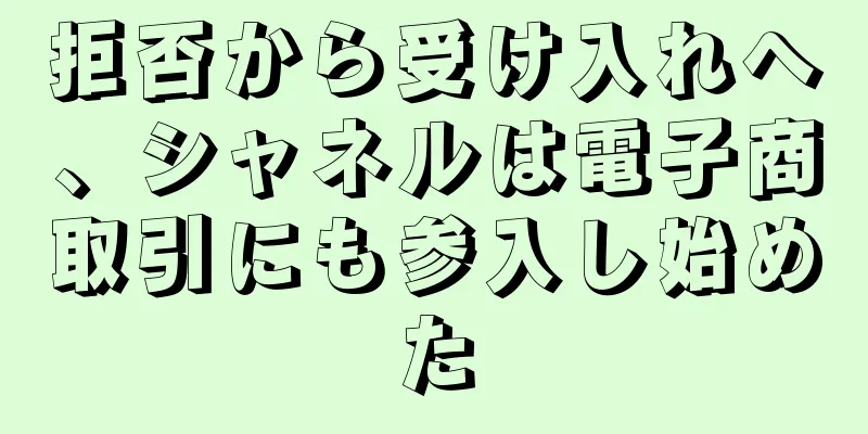 拒否から受け入れへ、シャネルは電子商取引にも参入し始めた