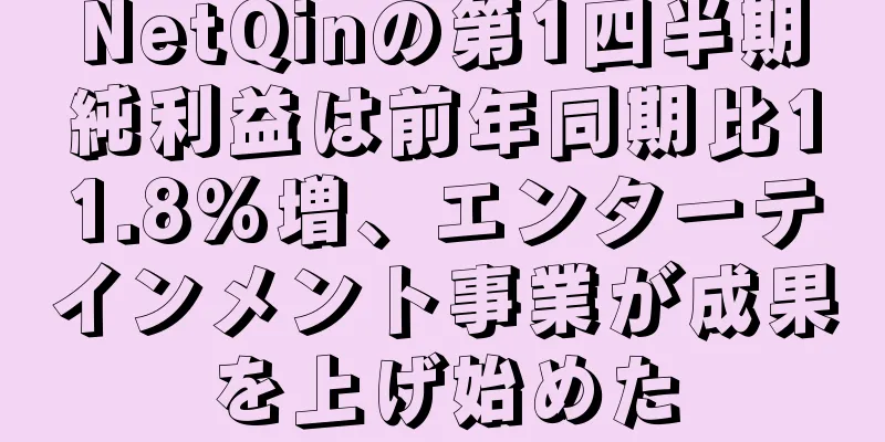 NetQinの第1四半期純利益は前年同期比11.8%増、エンターテインメント事業が成果を上げ始めた