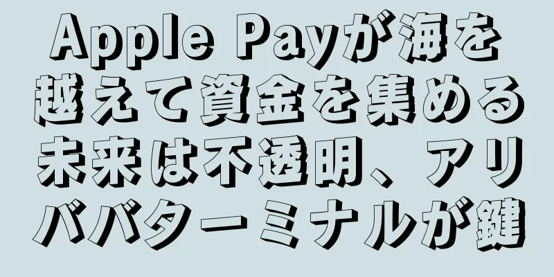 Apple Payが海を越えて資金を集める未来は不透明、アリババターミナルが鍵
