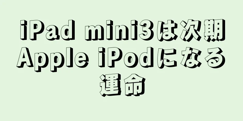 iPad mini3は次期Apple iPodになる運命