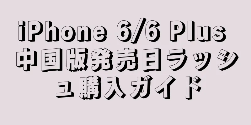 iPhone 6/6 Plus 中国版発売日ラッシュ購入ガイド