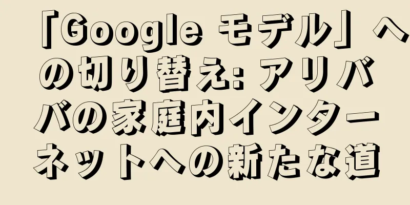「Google モデル」への切り替え: アリババの家庭内インターネットへの新たな道