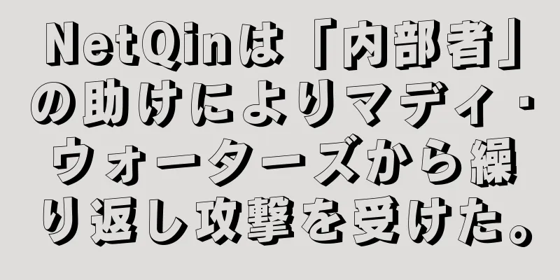 NetQinは「内部者」の助けによりマディ・ウォーターズから繰り返し攻撃を受けた。