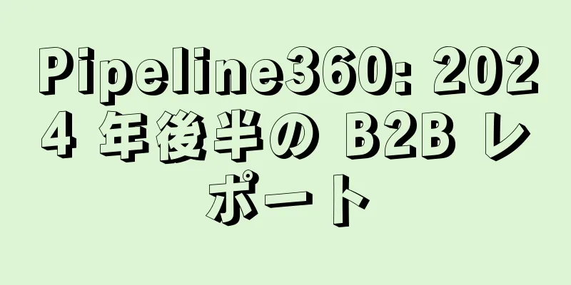 Pipeline360: 2024 年後半の B2B レポート