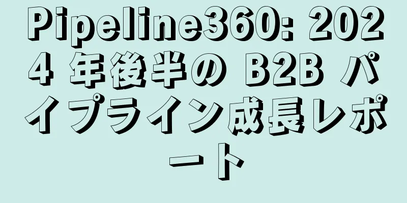 Pipeline360: 2024 年後半の B2B パイプライン成長レポート