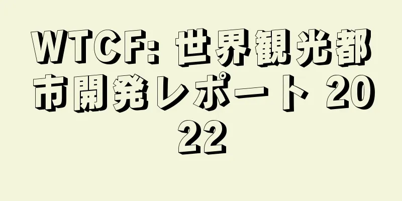 WTCF: 世界観光都市開発レポート 2022