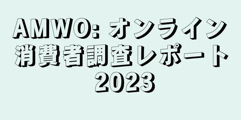 AMWO: オンライン消費者調査レポート 2023