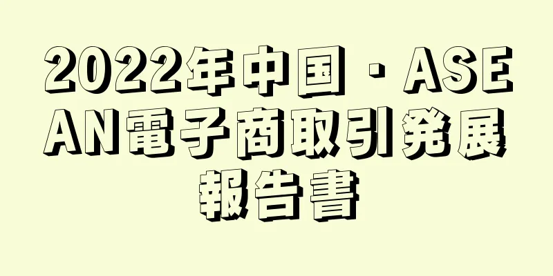 2022年中国・ASEAN電子商取引発展報告書