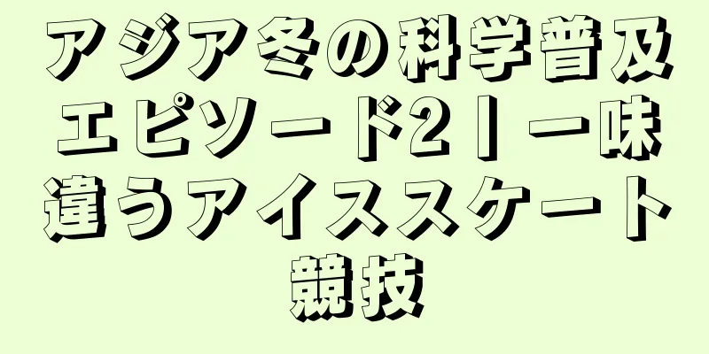 アジア冬の科学普及エピソード2丨一味違うアイススケート競技