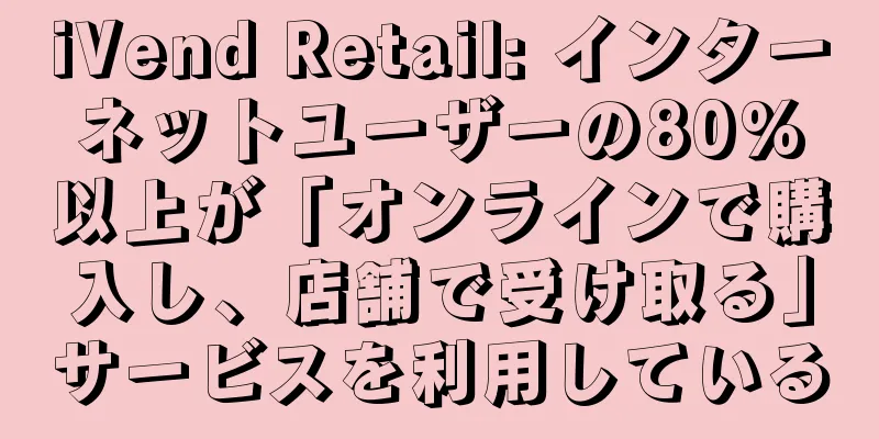 iVend Retail: インターネットユーザーの80%以上が「オンラインで購入し、店舗で受け取る」サービスを利用している