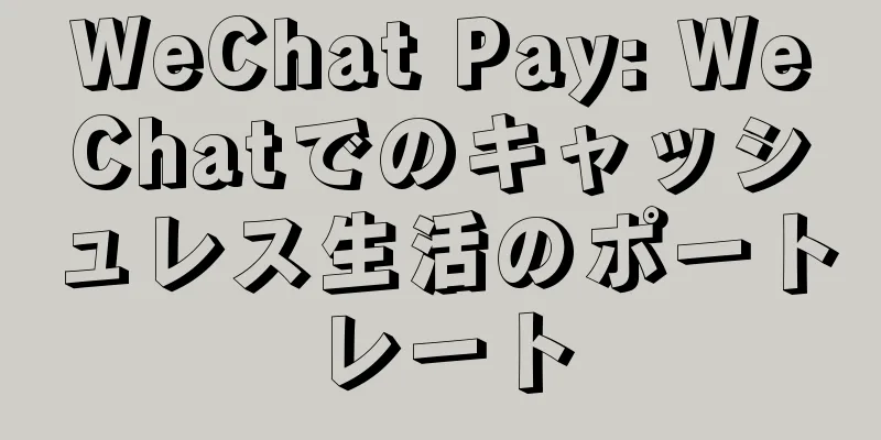 WeChat Pay: WeChatでのキャッシュレス生活のポートレート