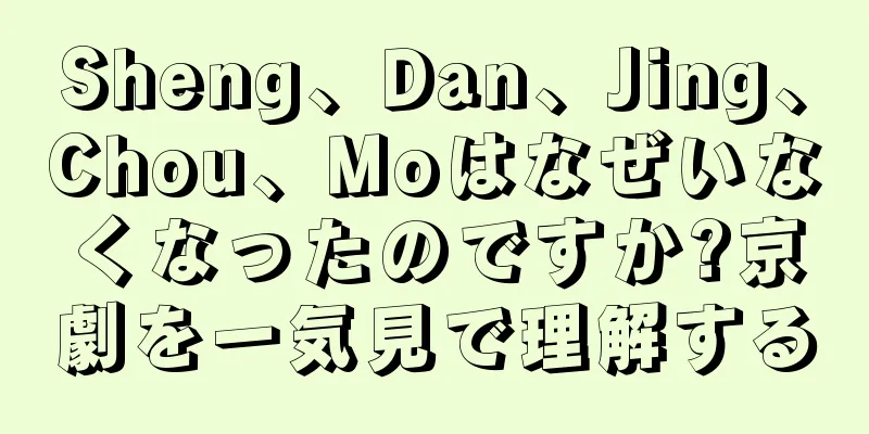 Sheng、Dan、Jing、Chou、Moはなぜいなくなったのですか?京劇を一気見で理解する
