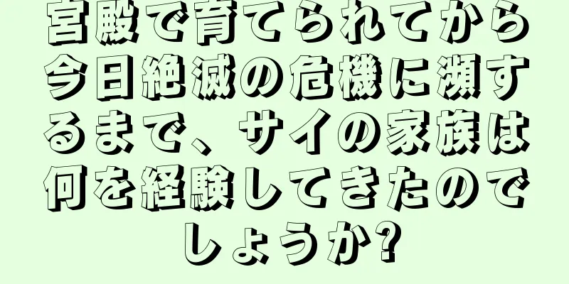 宮殿で育てられてから今日絶滅の危機に瀕するまで、サイの家族は何を経験してきたのでしょうか?
