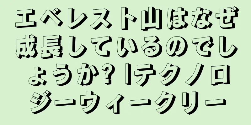 エベレスト山はなぜ成長しているのでしょうか? |テクノロジーウィークリー