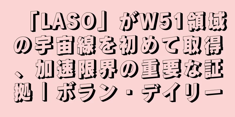「LASO」がW51領域の宇宙線を初めて取得、加速限界の重要な証拠｜ボラン・デイリー