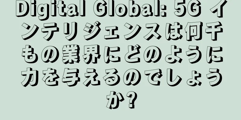 Digital Global: 5G インテリジェンスは何千もの業界にどのように力を与えるのでしょうか?
